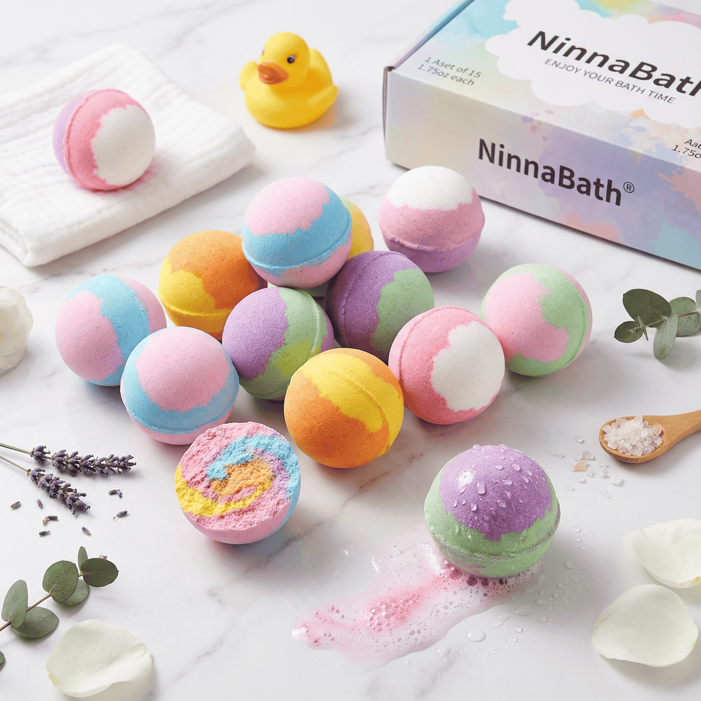 NinnaBath - Bombe da Bagno Interattive per Neonati